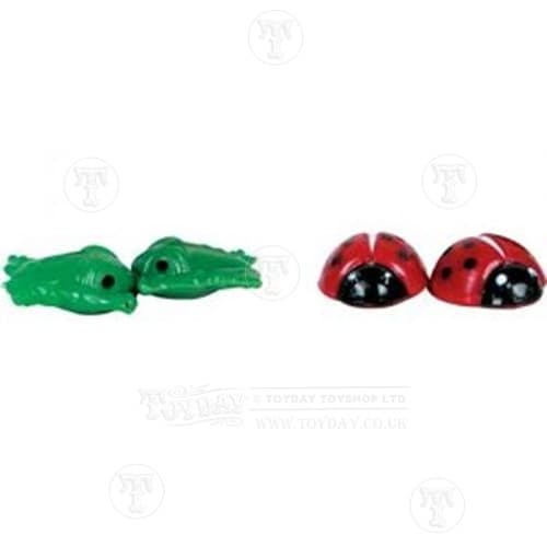 Magnetic Frogs or Ladybirds