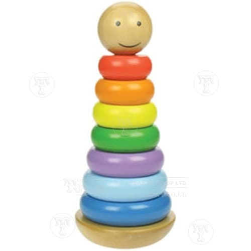 Rainbow Stacking Rings