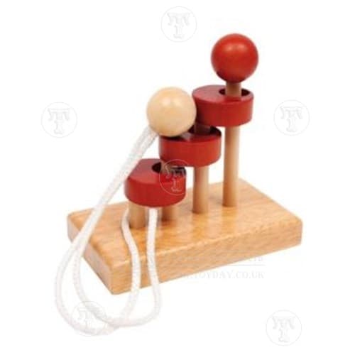 Wooden Rope Ladder Puzzle