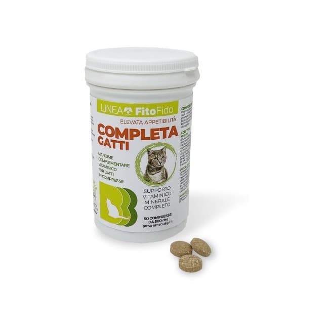Trebifarma - COMPLETA GATTI 50 COMPRESSE BARATTOLO 25 G