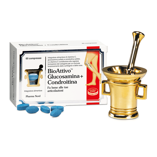 Pharma Nord - BIOATTIVO GLUCOSAMINA + CONDROITINA 60 COMPRESSE