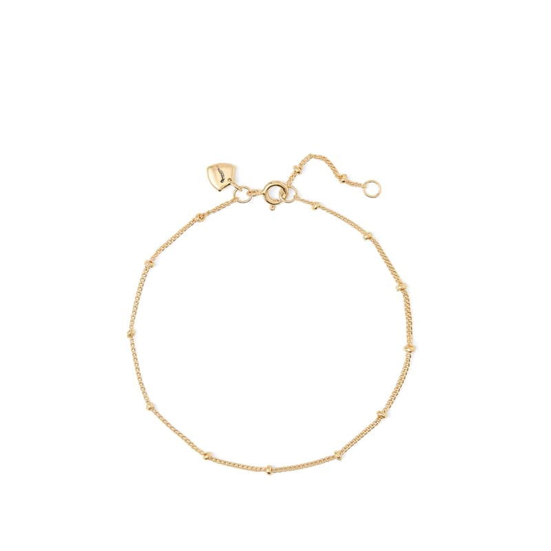 Aspinal of London Beaded Bracelet in 18ct Gold Vermeil