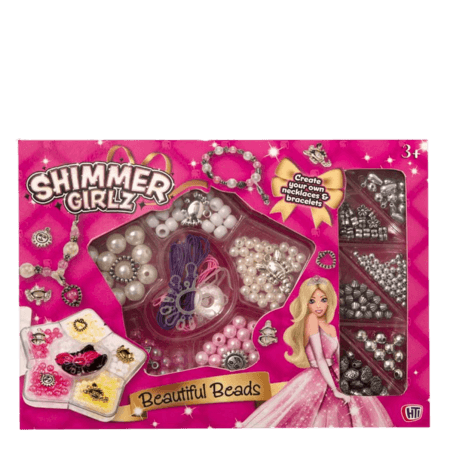Shimmer Girlz Beautiful Beads Jewellery Kit Assorted