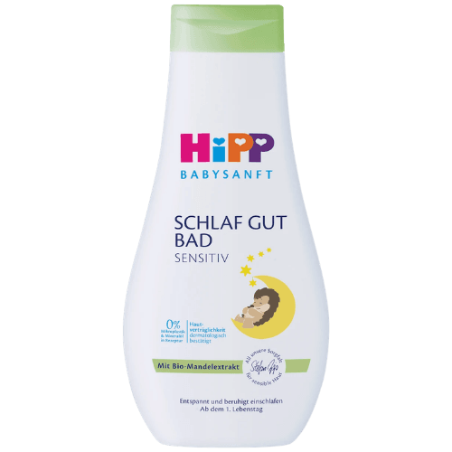 HiPP Babysanft Sensitive Sleep Well Baby Bath With Organic Almond Extract - 350 ml