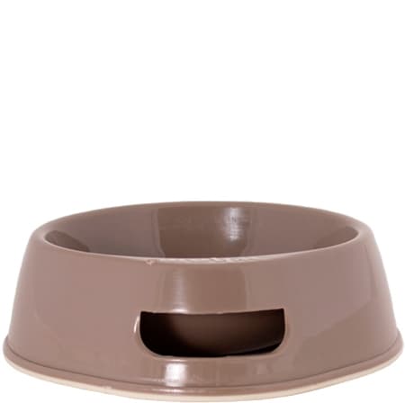 Wham Small Dog Bowl - Brown