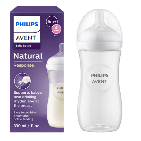 Philips Avent Natural Response 6+ Months Baby Feeding Bottle – 330 ml
