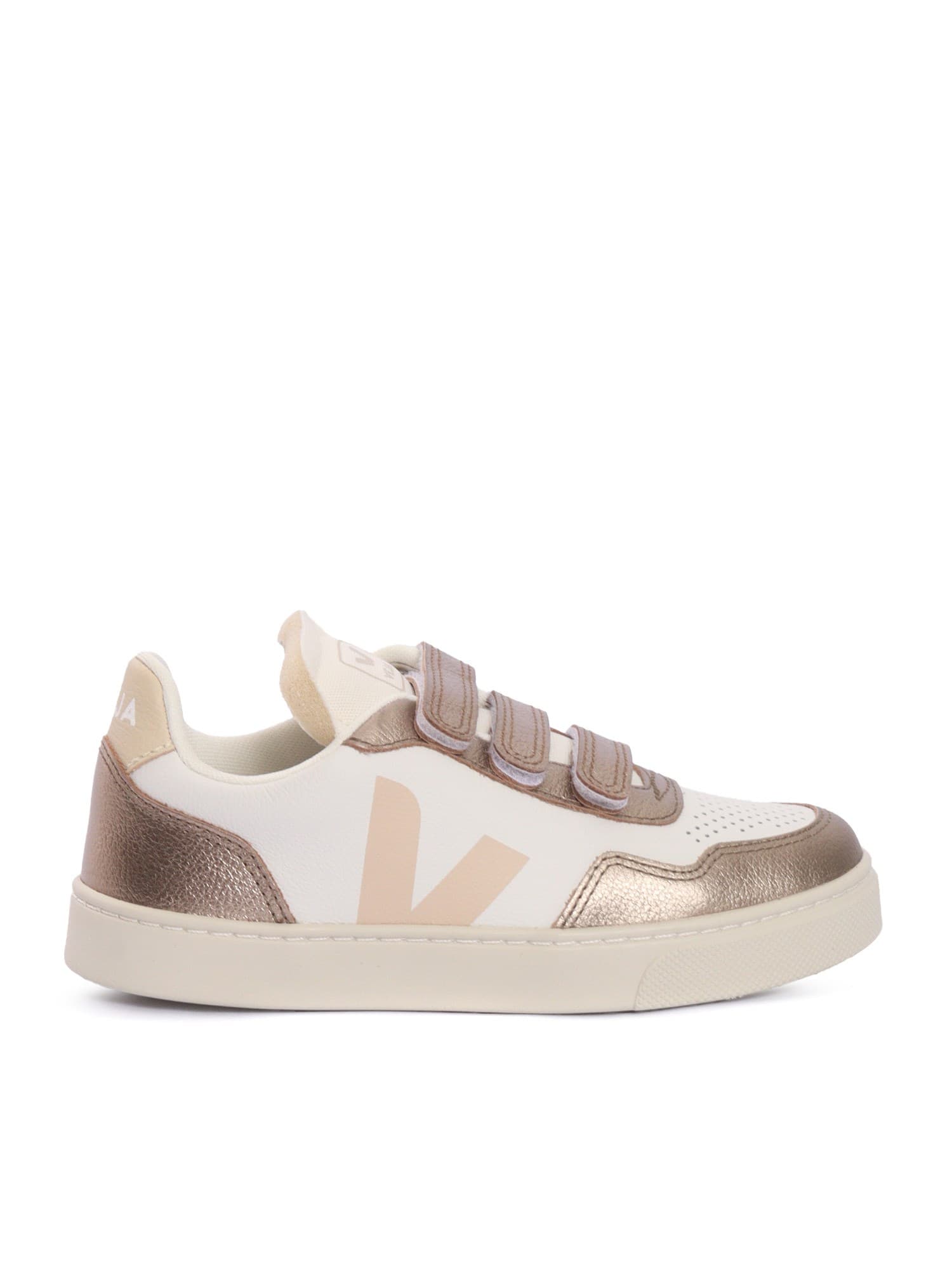 Veja Small V-90 O.T. White_Sable_Bronze