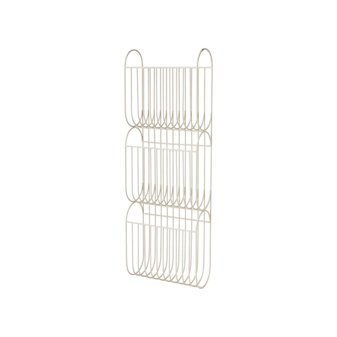 Broste Copenhagen Maggie magazine holder gray - 71178109