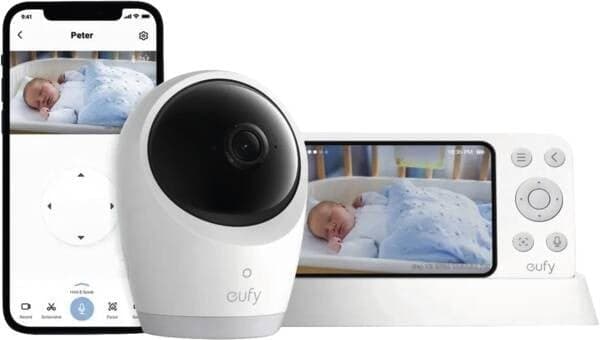 Eufy Baby Monitor E21 Black, White E8354321