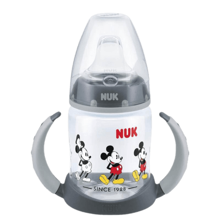 NUK First Choice Disney Learner Temperature Control Bottle â Grey