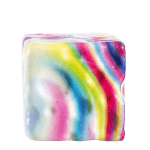 Squeezy Cheese Rainbow Squishy Toy â 7 à 7 cm â 59 g