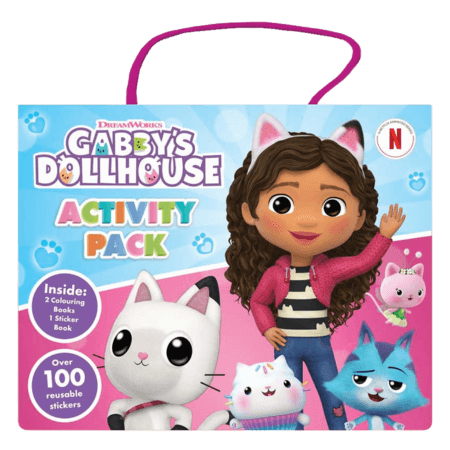 Gabby’s Dollhouse Activity Pack Colouring & Stickers Book
