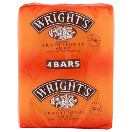 Wright's Traditional Soap Bars – 4 Pcs (4 x 100 g)