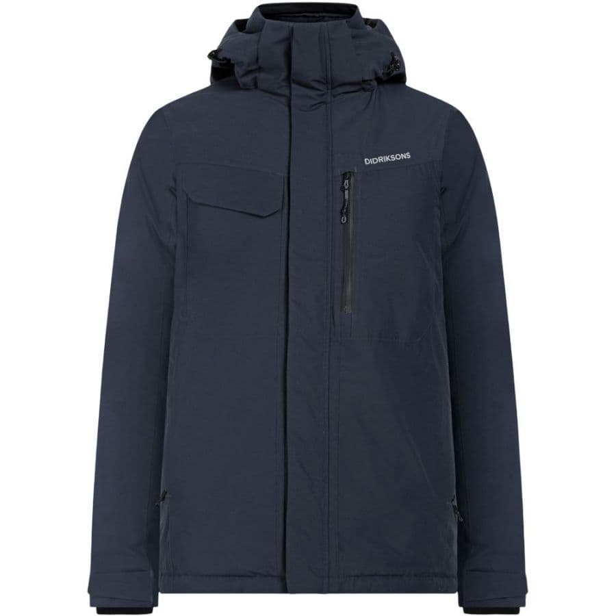 Didriksons Stefan, jacket, men, dark night blue
