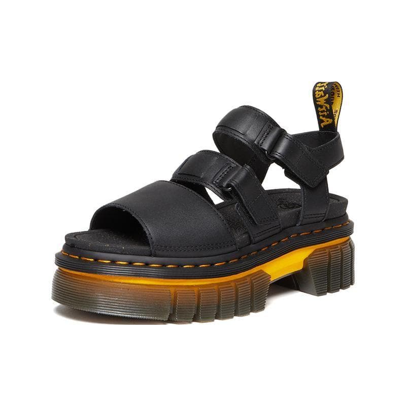 Dr. Martens Minimalist Comfortable One-Strap Sandals Women Sandals Black 30579001 cm
