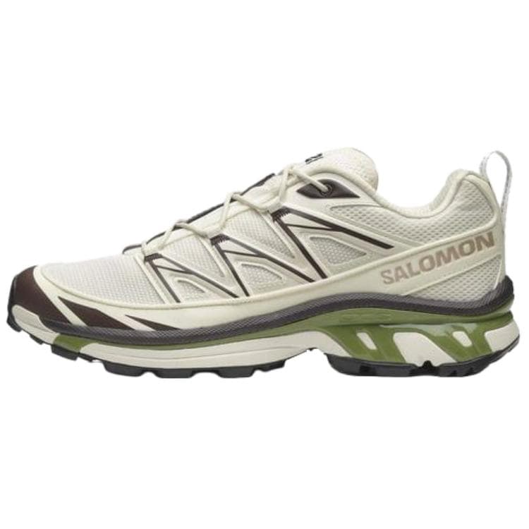 Salomon Xt-6 Expanse Canvas Versatile Comfortable Durable Shock Absorbing Low-Top Running Shoes Unisex Running Shoes Light-Green 478085 cm