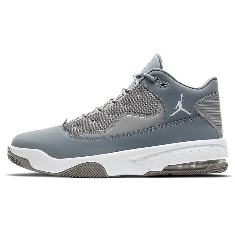 Air Jordan Max Aura 2 Medium Grey Men Sneakers Cool-Grey White CK6636-012 cm