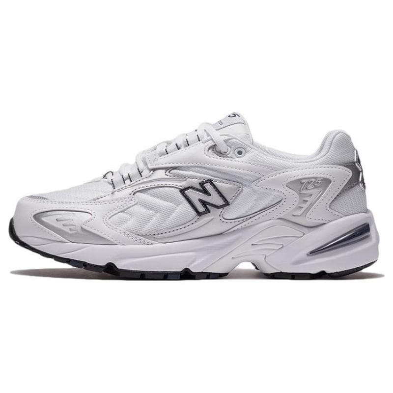 New Balance 725 Metallic Silver White Sneakers ML725B cm