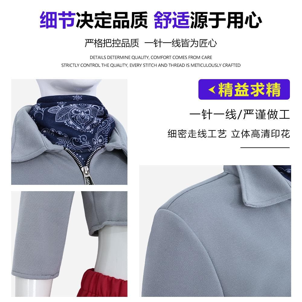 Cosplay costume Stranger Things 5 Small Eleven cos suit Halloween carnival day cosplay animation same costume cm