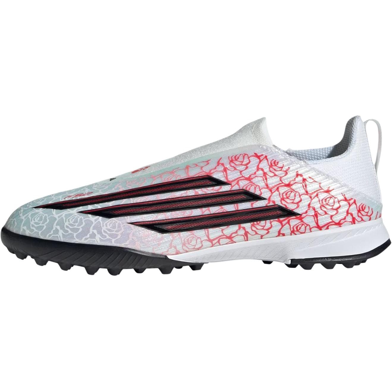 adidas F50 League Laceless TF GS PS Cloud White Core Black Lucid Red Kids Sneakers KJ3779 cm