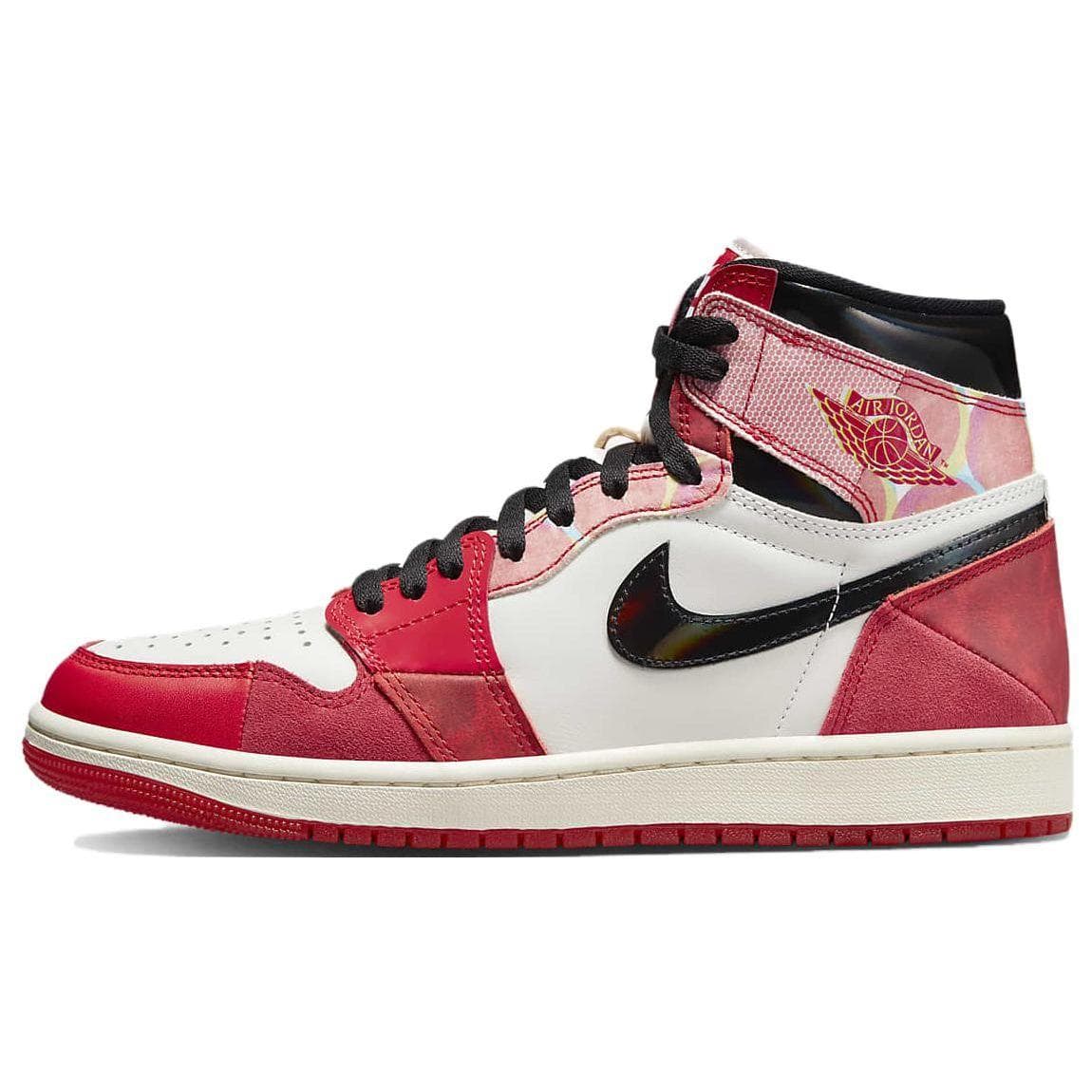 Marvel x Air Jordan 1 Retro High OG Next Chapter Unisex Sneakers Red University-Red Black DV1748-601 cm