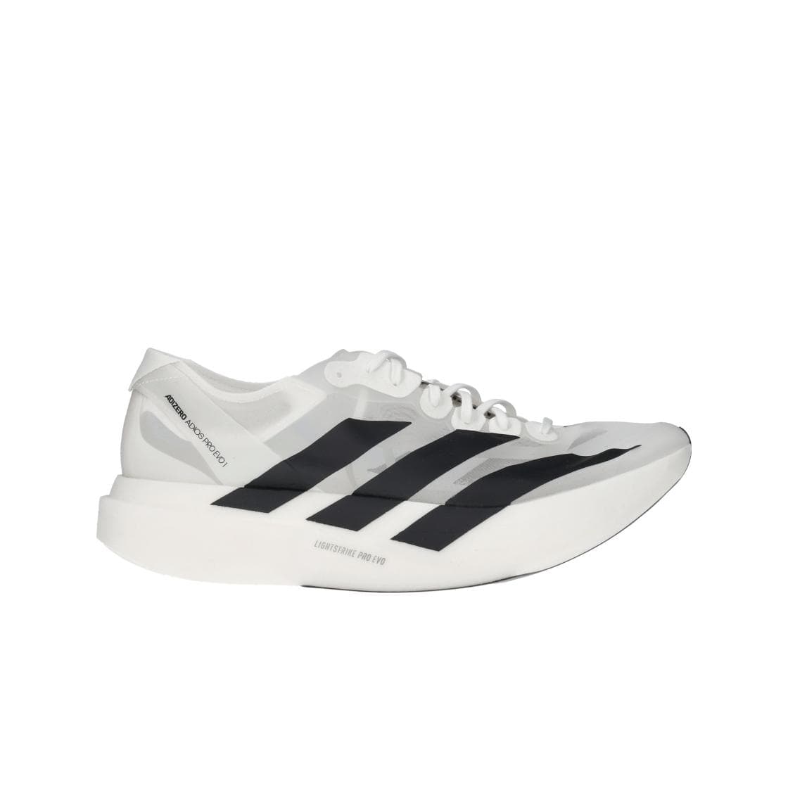 adidas Adizero Adios Pro Evo 1 White Black Men Sneakers Crystal-White IH5564 cm