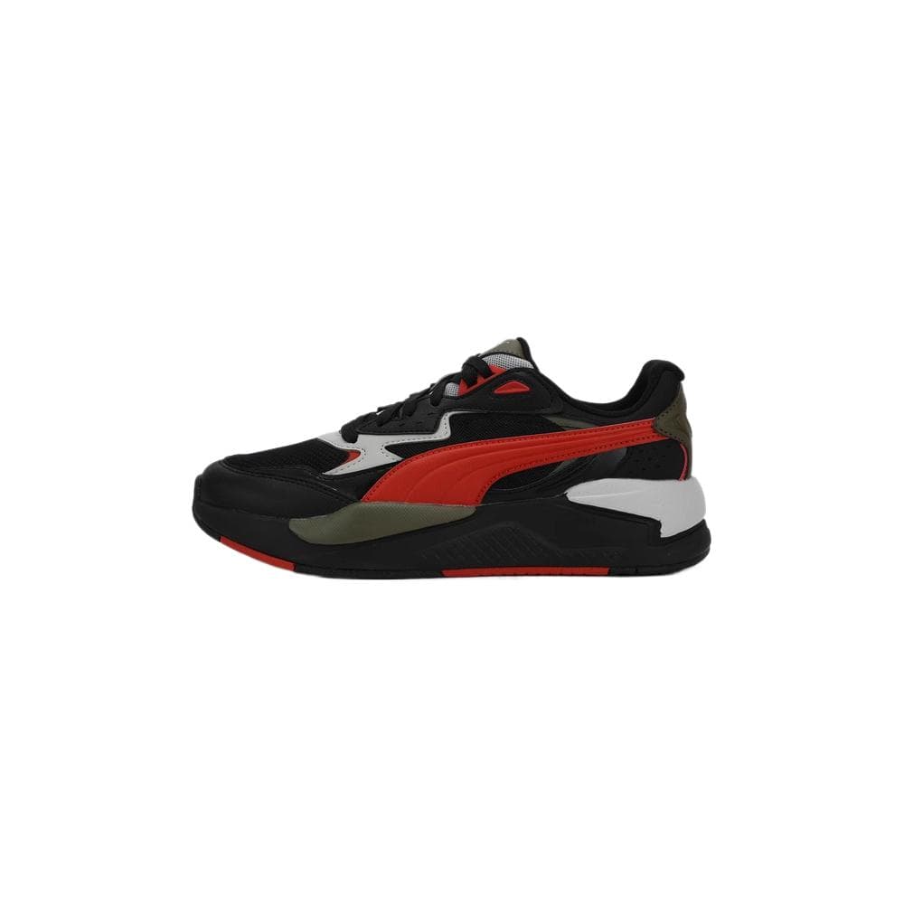 Puma X-Ray Speed Wide Black Red Fire Grey Unisex Sneakers Cool-Light-Grey 390893-69 cm
