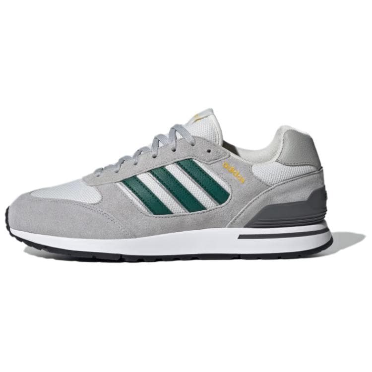 Adidas Run 80s Comfortable Lightweight Low-Top Running Shoes Men Sneakers Gray White ID1264