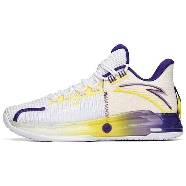 Anta Light Crazy Pro Nitrogen Technology Non-Slip Wear-Resistant Low-Top Basketball Shoes Men Basketball Shoes Purple 112221607-2 cm