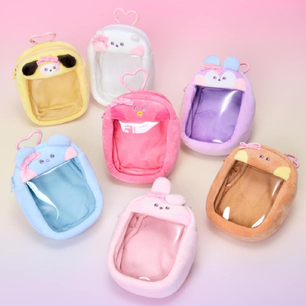 BT21 minini RIBBONED U Edition Clear Bag Charm Pouch