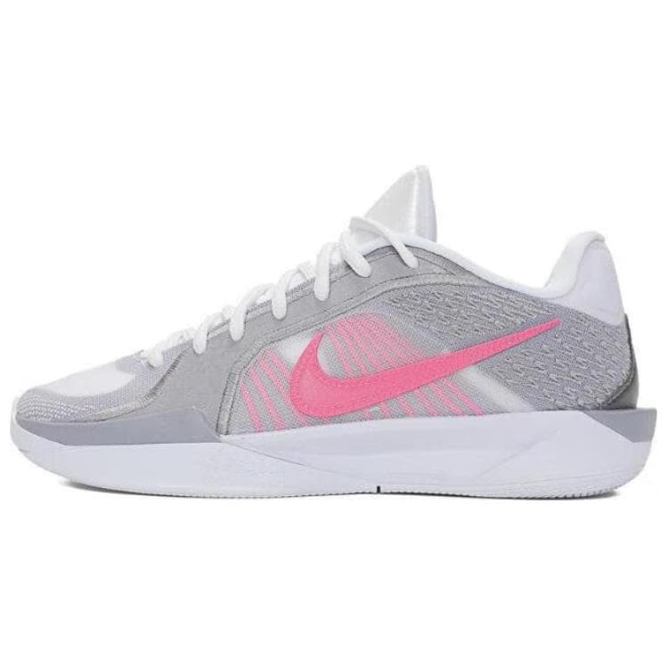 Nike Sabrina 2 Anti-Slip Wear-Resistant Low-Top Basketball Shoes Gray Pink Sneakers FZ1517-100 cm