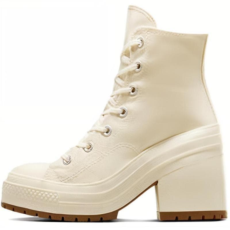 Converse Chuck 70 High Heel Style High Top Canvas Women's Off-White cm