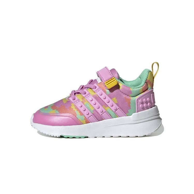 LEGO x adidas Racer TR21 EL I Digi Camo - Bliss Orchid Baby Sneakers Pink Equipment-Yellow HQ1322 cm
