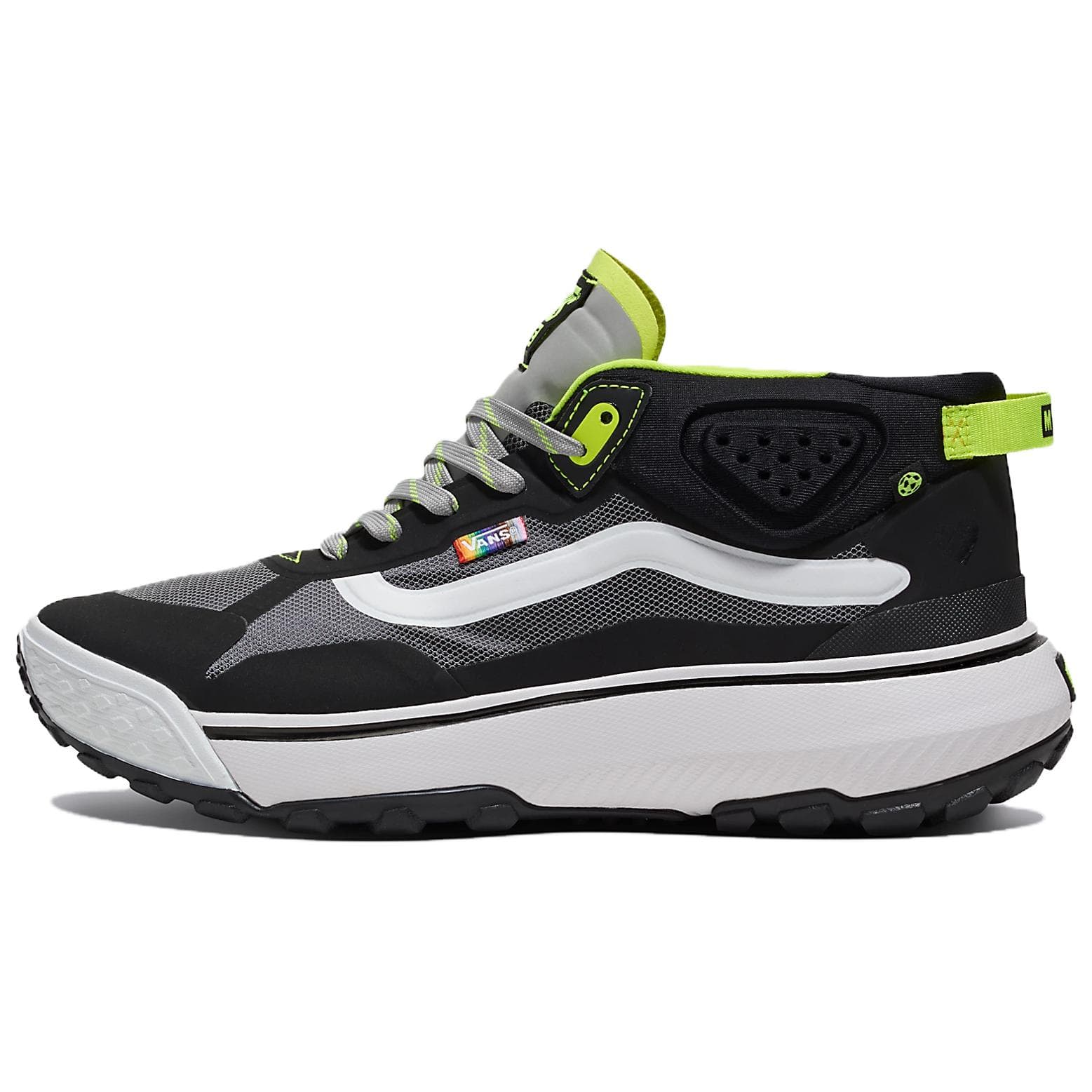Vans Crosspath Mid MTE Together As Ourselves Unisex Sneakers Black Lime-Green VN000CVV448 cm