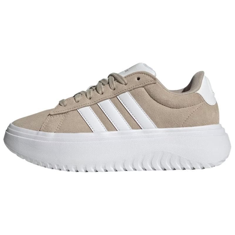 Adidas Women's Grand Court Platform 'Wonder Beige' Women's Sneakers IH2408 cm