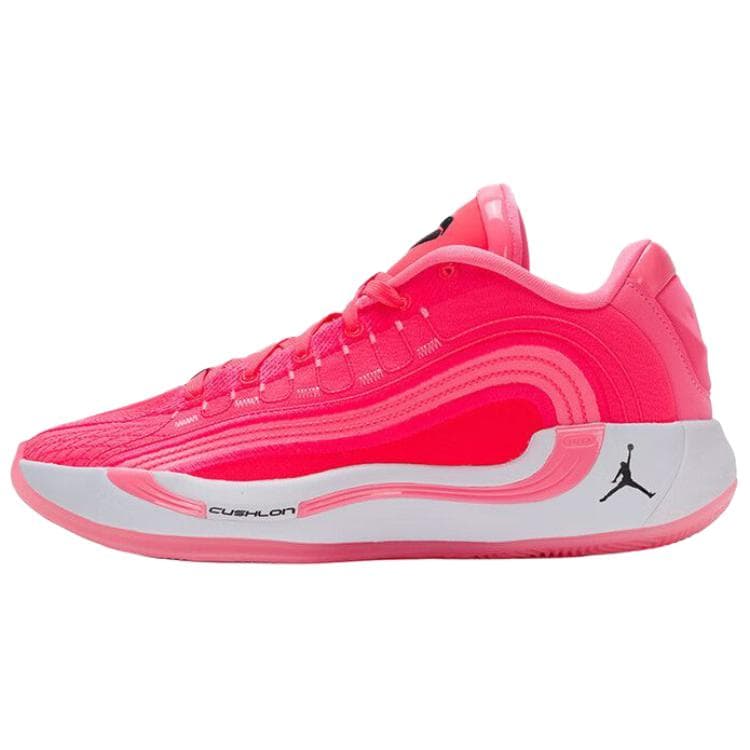 Jordan Luka 4 Abrasion Resistant Breathable Low top Basketball Shoes Men's Pink HF0824-600 cm