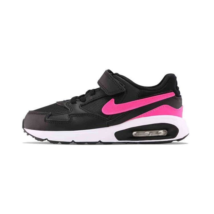 Nike Air Max ST Retro Low Top Kids Casual Shoes Kids sneaker Black Pink 653821-008 cm