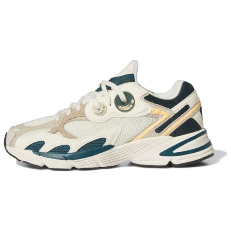 Adidas Originals Astir W Mesh Synthetic Leather TPU Comfortable Retro Durable Low-Top Dad Shoes Women sneakers White Teal IG8807 cm