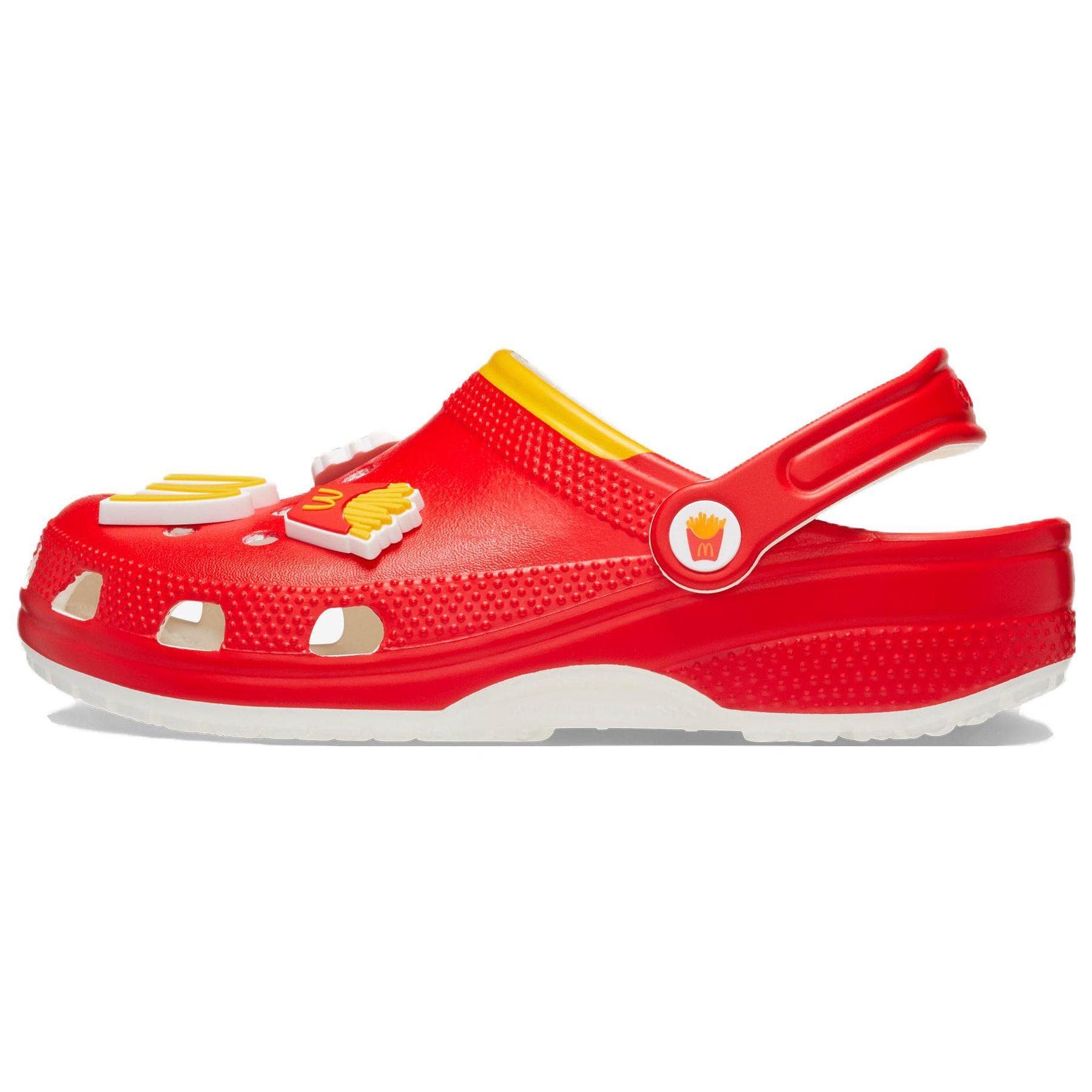 McDonalds x Crocs Classic Clog Ronald McDonald Unisex Sneakers Red Yellow White 209858-90H cm