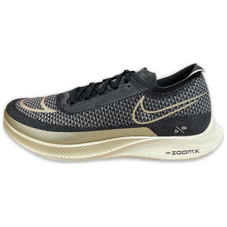 Nike ZoomX Streakfly Black Metallic Gold Grain Unisex Sneakers White Sail DJ6566-001 cm