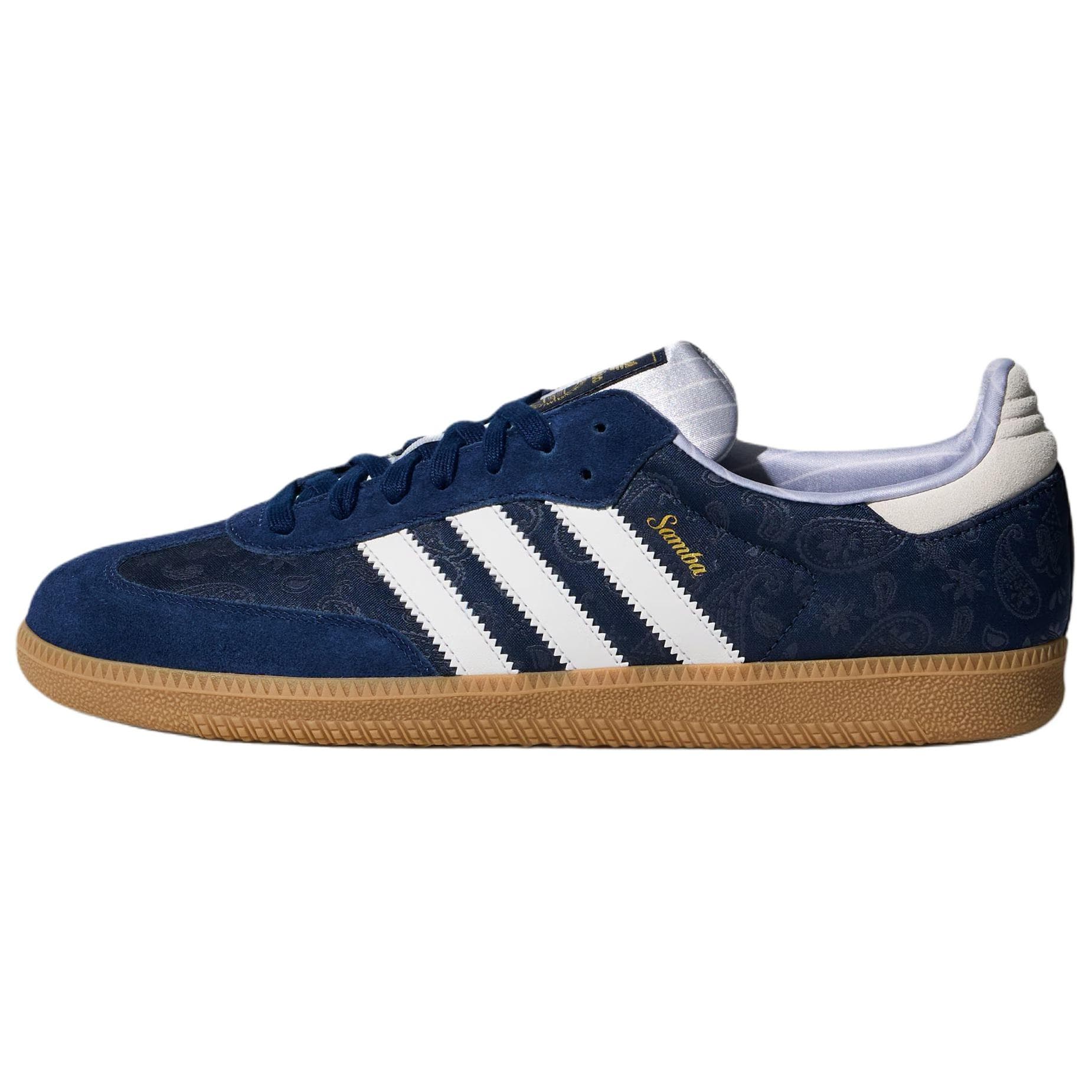 Adidas Originals SAMBA OG German Army Trainers Unisex Blue White KZ7551 cm
