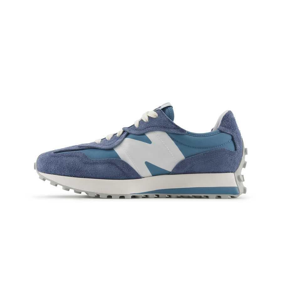 New Balance Nb 327 Comfortable Lightweight Durable Fashion Low-Top Casual Shoes Unisex sneaker Blue U327WCR cm