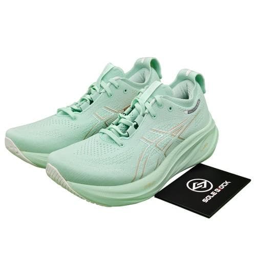 ASICS Women's Gel Nimbus 26 Mint Tint 1012B601-300 40 mint