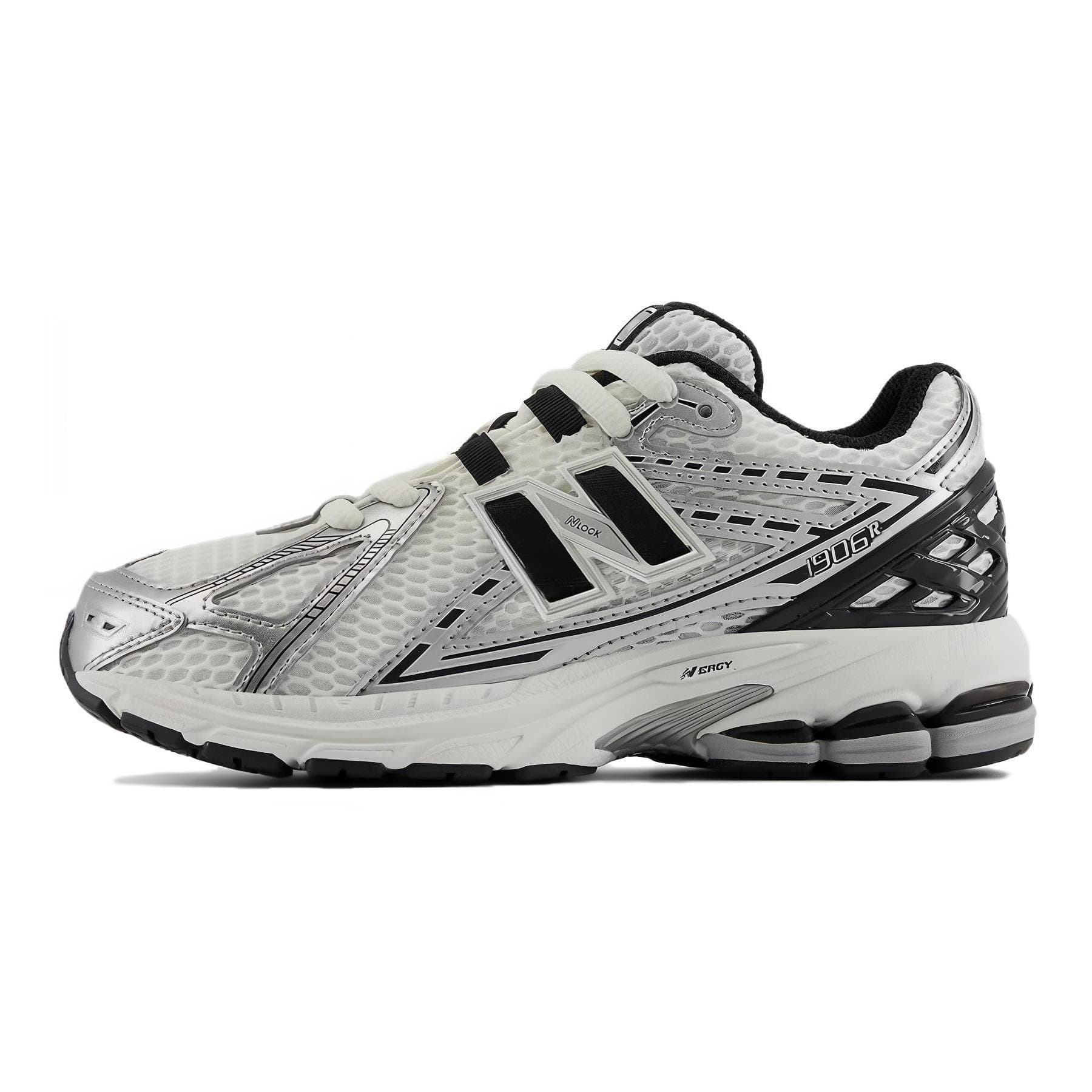 New Balance 1906R Big Kid Silver Metallic Black Kids Sneakers Sea-Salt GC1906ER cm