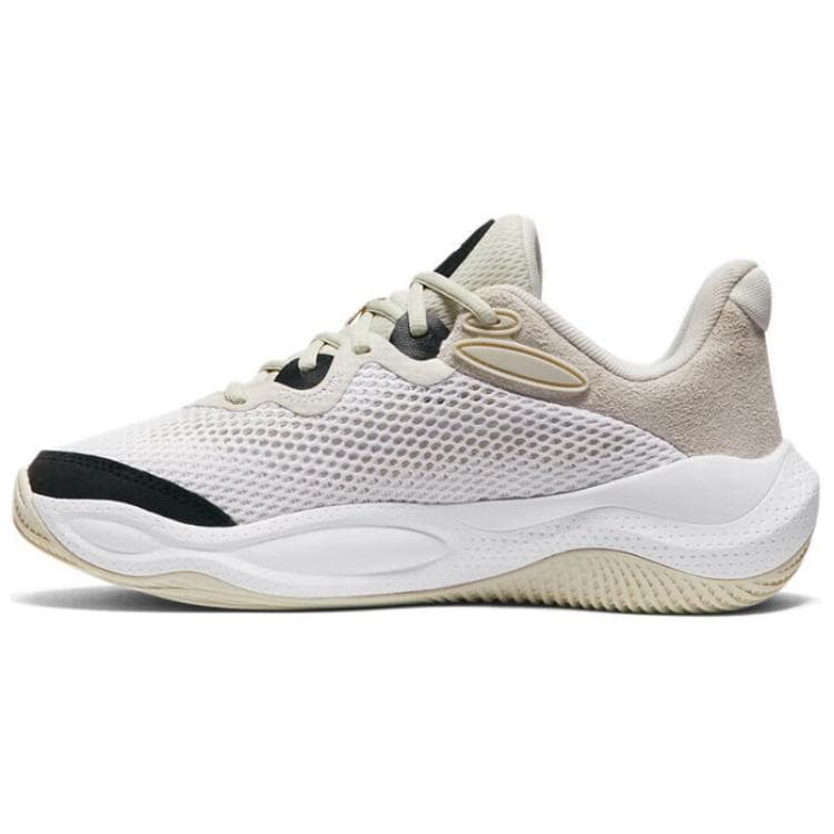 Under Armour Curry Splash 24 AP Summit White Black Men Sneakers Cream 3028193-100 cm