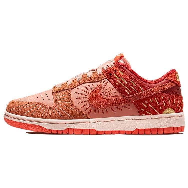 Nike Dunk Low Winter Solstice Women Sneakers Orange Team-Orange Crimson-Bliss DO6723-800 cm
