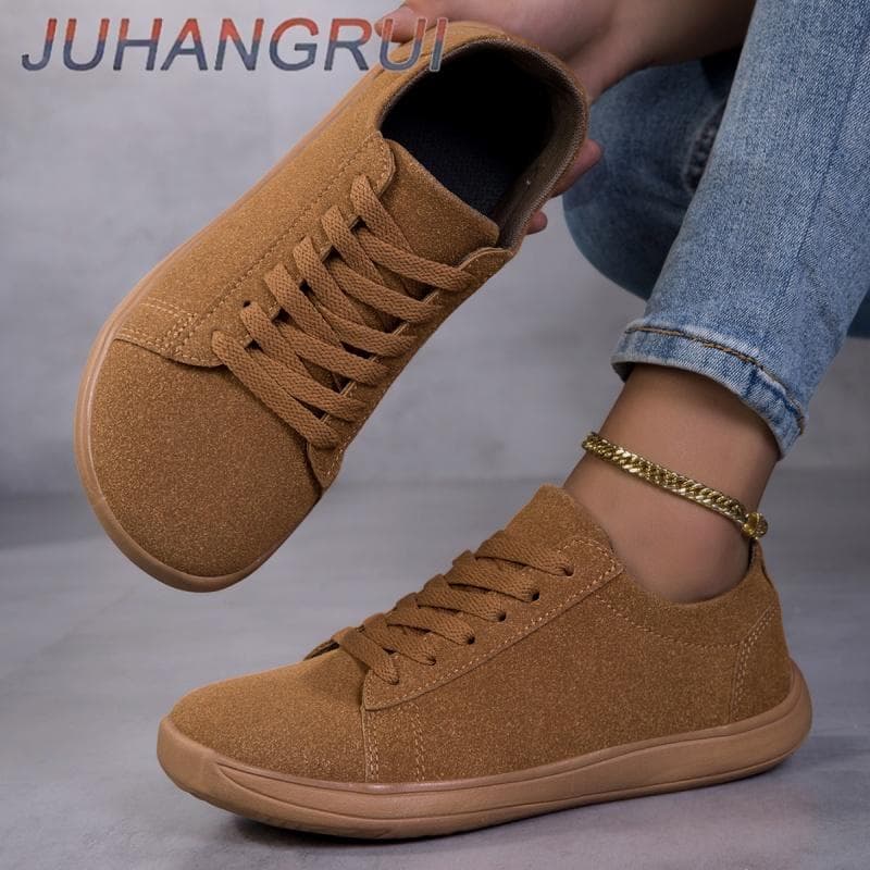 Unisex Wide Toe Barefoot Shoes Lightweight and Breathable Walking Sneakers Zero Drop Shoes Flat Casual Shoes Barefoot Sneaker cm