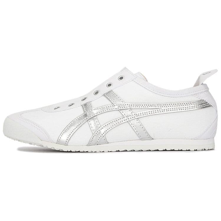 Onitsuka Tiger Mexico 66 Slip-On White Pure Silver Unisex Sneakers 1183A962-101 cm