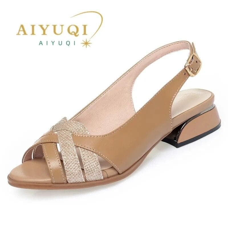 Sandals Women Summer Women's Sandals Large Size Fishmouth Fashion Dress Women Sandals cm