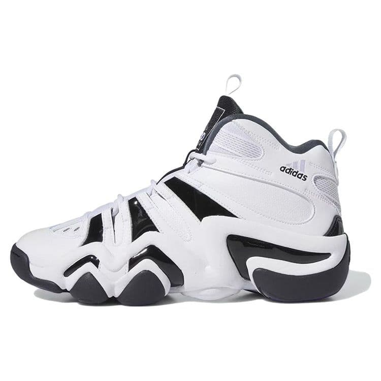 adidas Crazy 8 White Black 2023 Men Sneakers Cloud-White Core-Black Collegiate-Purple IE7198 cm